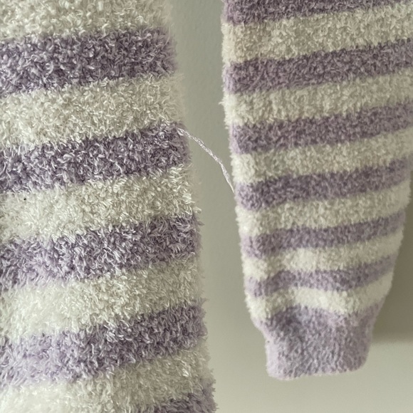 Uniqlo HEATTECH Fuzzy Stripe Leggings - Picture 4 of 5